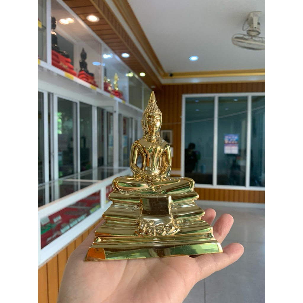 หลวงพ่อโสธรเนื้อทองเหลืองหน้าตัก 3นิ้วพุทธศิลป์รุ่นสมโภช๒๕๓