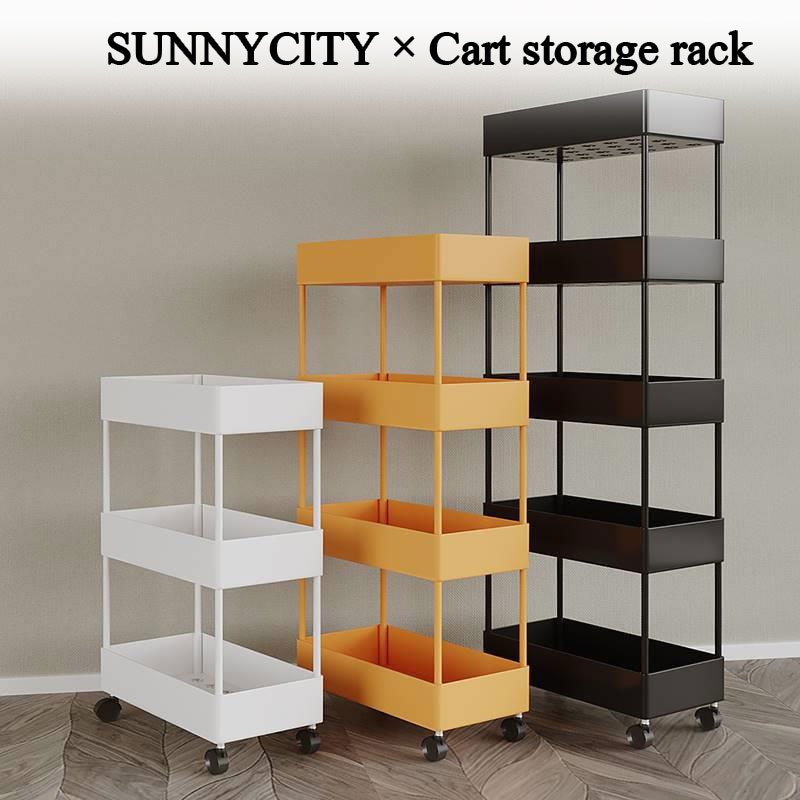 ชั้นวาง 3/4/5ชั้นอเนกประสงค์ ชั้นวางพลาสติก วางในห้องครัส ห้องน้ำ ห้องนอน ขนาด ชั้นวางของสำหรับห้องนั่งเล่น