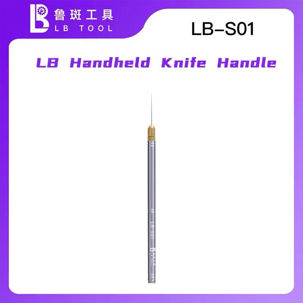 LUBAN LB - S01 มีดมือถือมัลติฟังก์ชั่นกาวใบมีดสำหรับเมนบอร์ดชิปซีพียู IC Edge กาวขูด