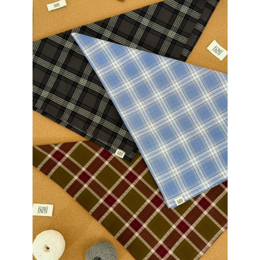 Roomry.n - Checkmate Scarf ผ้าโพกผม