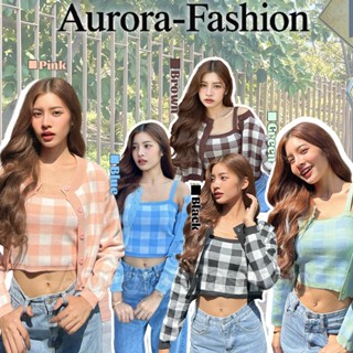 Aurora 🛒พร้อมส่ง🚚 (รูปถ่ายจากงานจริง)  สื้อคลุม ไหมพรม เสื้อ…