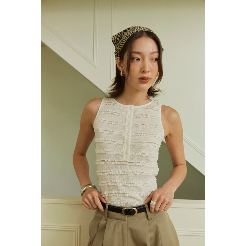 tresmade เสื้อแขนกุด Jenn Tank