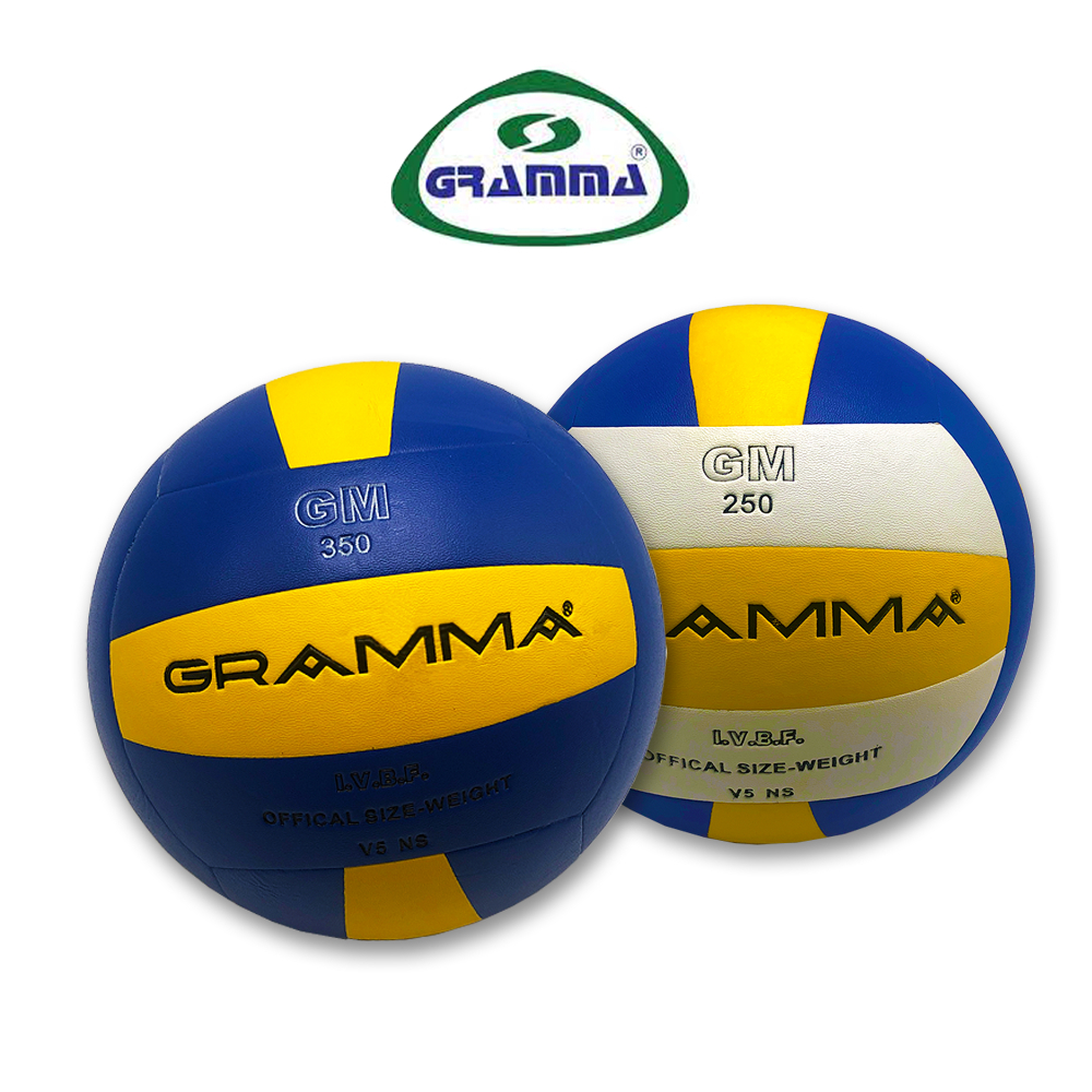 Volleyball รุ่นนิยม วอลเล่บอล หนังอัดทนมือ มี 2สี Gramma / ลูก
