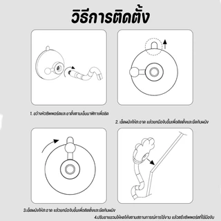 COD ตัวค้ำประตูเครื่องซักผ้าฝาหน้า แบบดูดติดถอดได้ ป้องกันเชื้อรา ลดกลิ่นอับ ระบายอากาศ ใช้งานง่าย