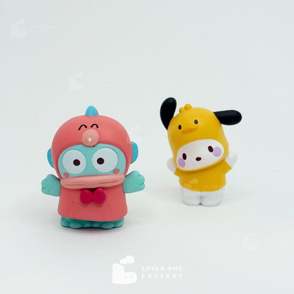 🇯🇵🐣(ของแท้-แบบเลือกตัว✅ไม่มีซอง) Pochacco จากชุด Sanrio Characters Friend Kigurumi Figure 🐣  โปชัคโก