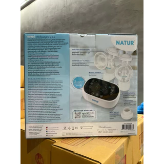 NATUR เนเจอร์ เครื่องปั้มนมไฟฟ้า ปั้มคู่ 2 มอเตอร์ [ รุ่น D-5 ]