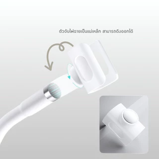 ไฟฉายอบเล็บ L'UGX รุ่น LG-206 ไฟฉายล๊อคอะไหล่เล็บ-อบสี แสงไฟแรง แห้งไว น้ำหนักเบา ไฟฉายทำเล็บสีเจล
