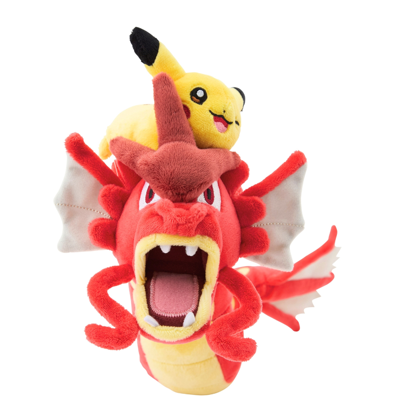 [Pokémon]Red Gyarados and Pikachu Plush Toy, Pokémon Center Hiroshima[Direct from Japan] ราคา ถูกที่สุด ดีลบีเคเค แกลเลอรีภาพที่ 5
