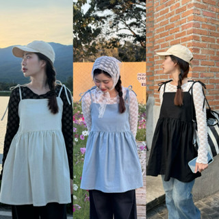 Tomato🍅 (ได้แค่สายเดี่ยวค่ะ) มินิเดรสสายเดี่ยวผูกโบว์ไหล่แต่…