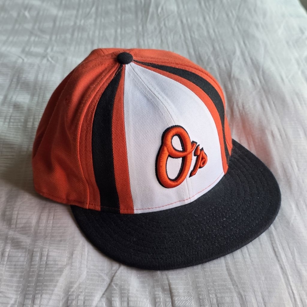 หมวก New Era Baltimore Orioles 59fifty มือสอง สภาพดี ไซส์ 7 1/2