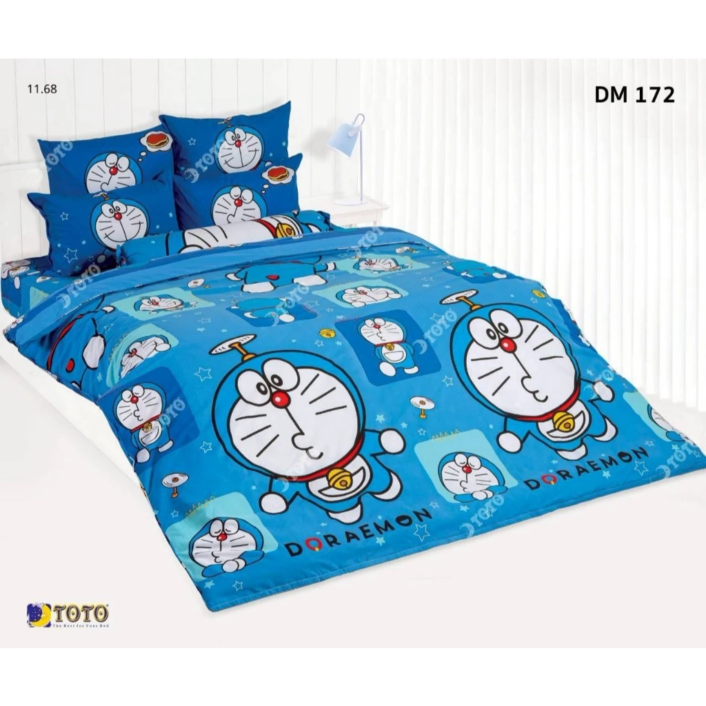 DM172: ผ้าปูที่นอน ลายโดราเอมอน Doraemon/TOTO
