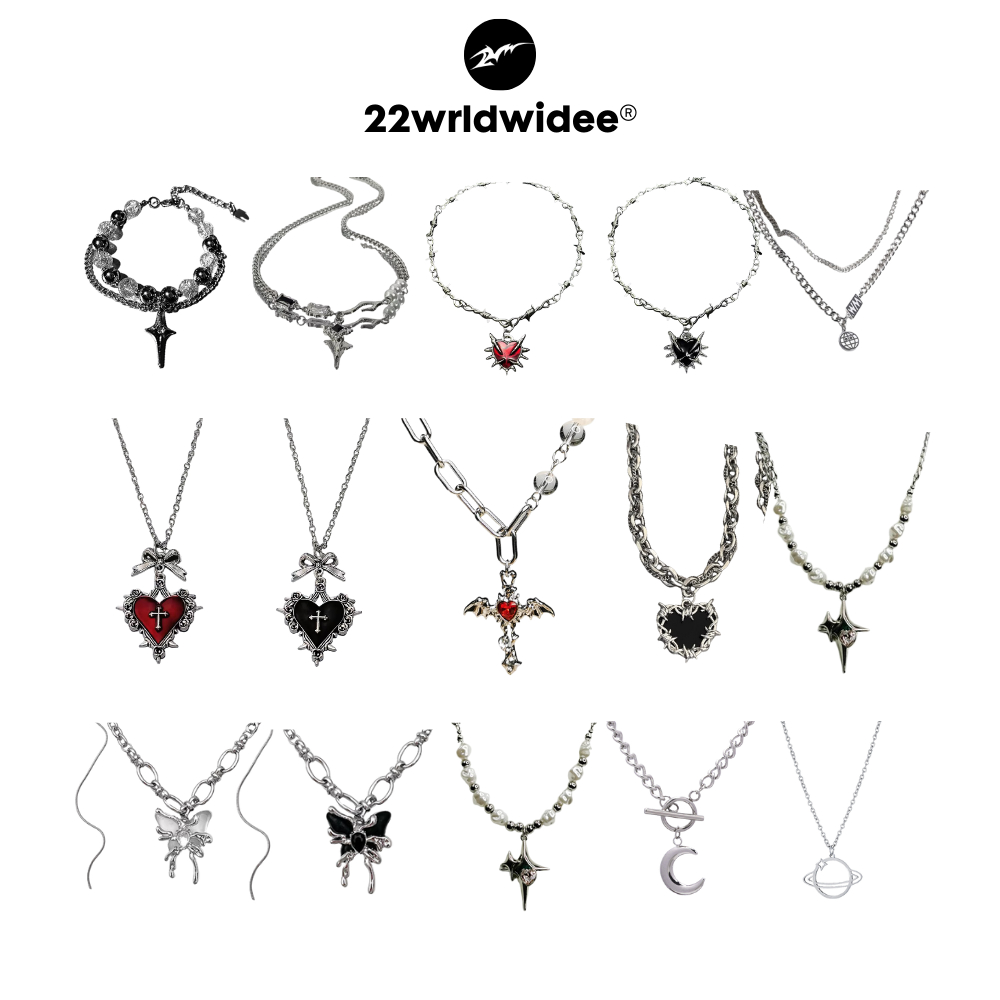 (ใช้สำหรับแถมเท่านั้น!!) 22wrldwidee สุ่มเครื่องประดับสวยๆ แบรนด์22 เมื้อซื้อครบ 1,500.-