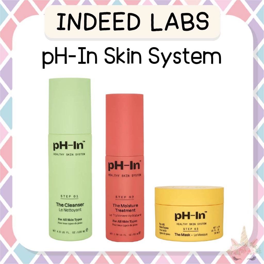 *พร้อมส่ง/ของแท้‼️* Indeed Labs pH-In Healthy Skin System ผลิตภัณฑ์ดูแลรักษาสิว