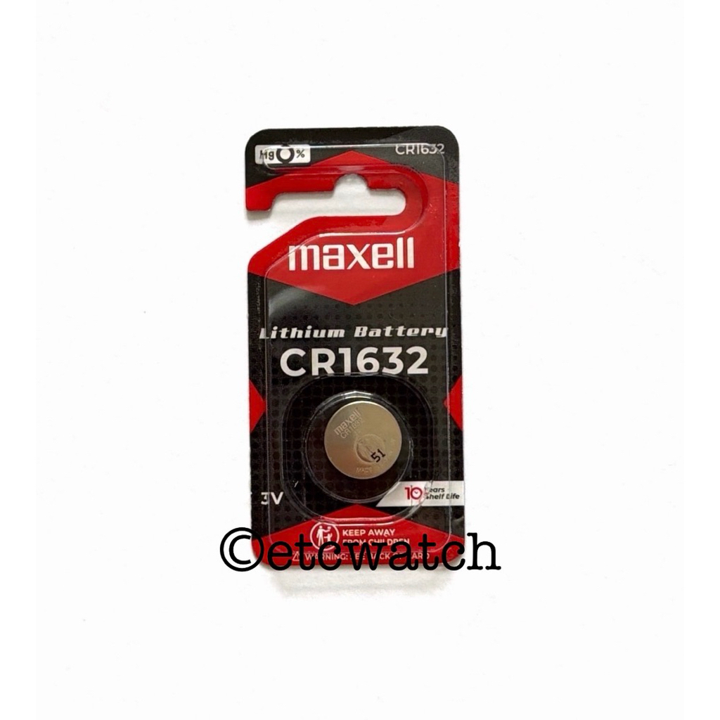 พร้อมส่ง> ถ่านกระดุม Maxell CR1632 1 ก้อน