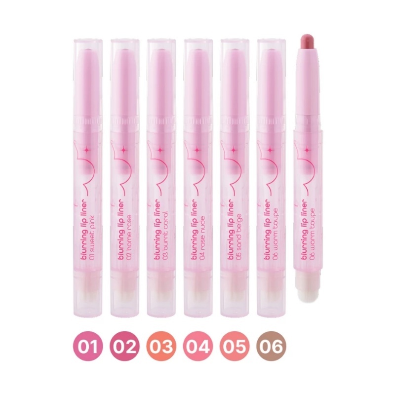 odbo blurring lip liner โอดีบีโอ เบลอริ่ง ลิป ไลเนอร์ OD5024