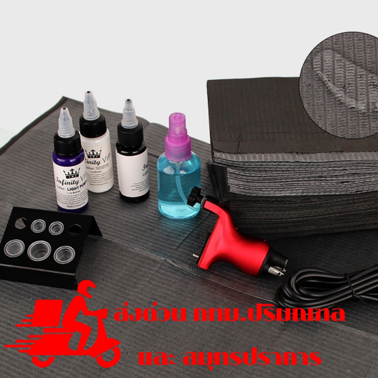 LKY(32) #เเผ่นรองปูโต๊ะ/กันน้ำ กันเปื้อน เเบ่ง10ชิ้น