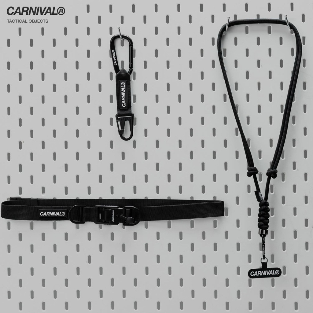 [แท้💯% ของใหม่ พร้อมส่ง] พวงกุญแจ, สายคล้องโทรศัพท์, เข็มขัด Carnival Tactical Objects