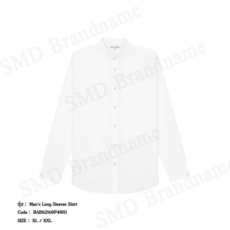 Guy Laroche เสื้อเชิ้ตแขนยาวผู้ชาย รุ่น Man's Long Sleeves Shirt Code: BAB6260P4WH