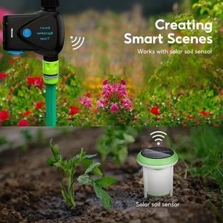 MeeGoo Tuya เครื่องตั้งเวลารดน้ํา WiFi ตั้งเวลาได้ APP รีโมทคอนโทรล ชลประทานกลางแจ้ง