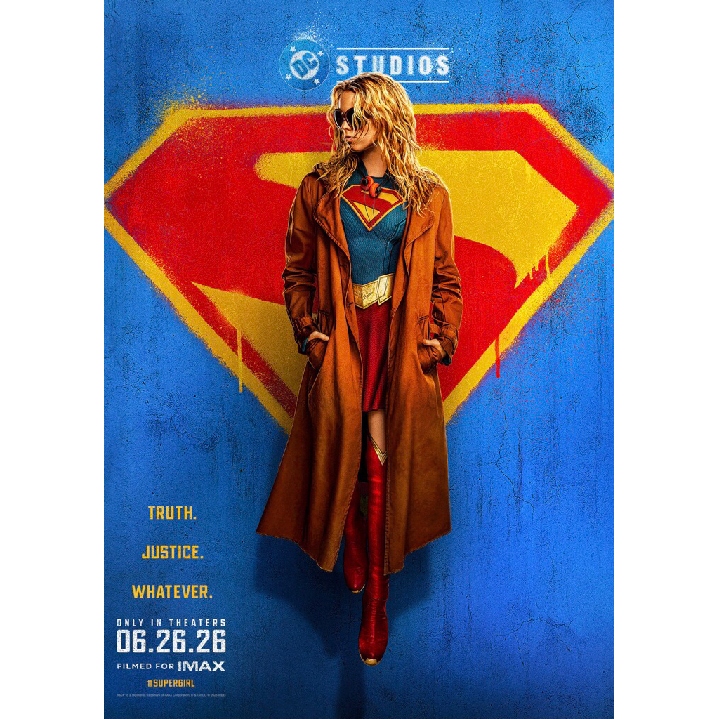 โปสเตอร์หนังฝรั่ง Supergirl ขนาด 11.5 X 16.5 นิ้ว (A3)