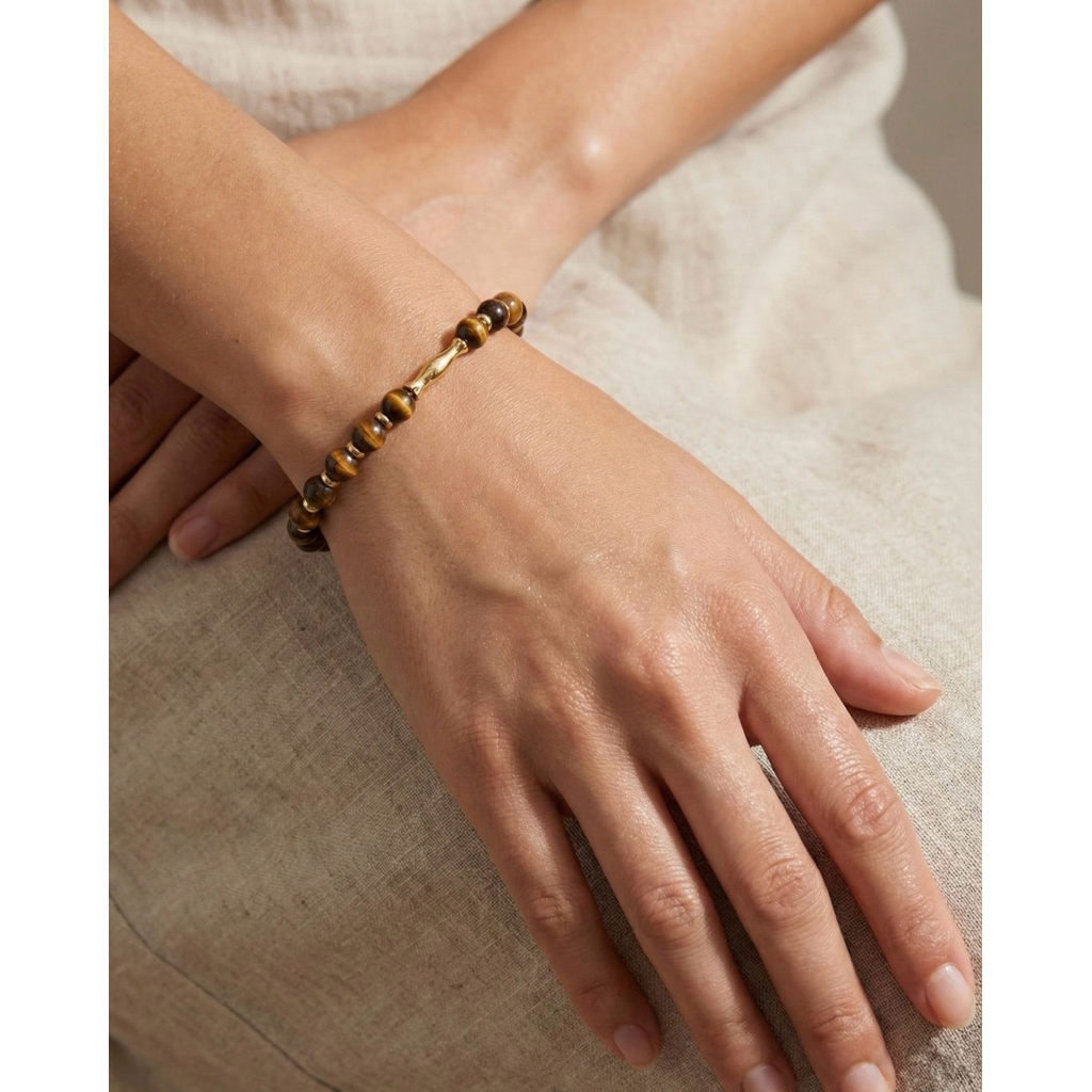 ข้อมือหินไทเกอร์อาย Tiger Eye เสริมดวง เสริมโชค ร่ำรวย รูปที่ 5