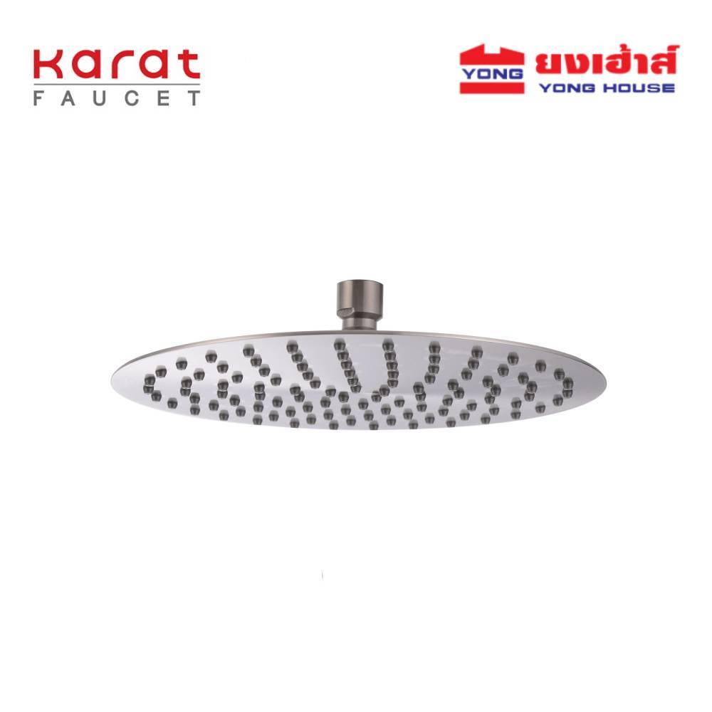 Karat Faucet หัวฝักบัว Rain Shower แบบกลม สแตนเลส 304 รุ่น KS-18-314-63