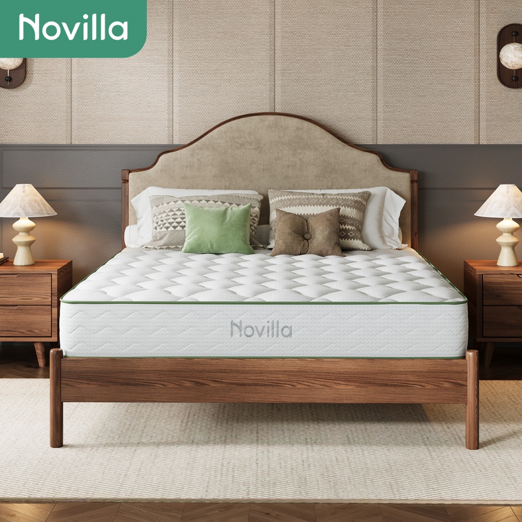 Novilla ที่นอนพ็อกเก็ตสปริง นุ่มเงียบ ระบายอากาศดี หนา 10 นิ้ว รุ่นMetaDream รับประกัน 10 ปี แถมหมอน