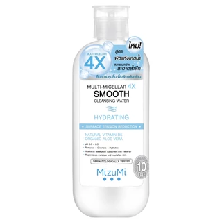 MIZUMI - Multi-Micellar 4X Smooth Cleansing (500g.) มิซึมิ มัลติ-ไมเซล่า โฟร์เอ็กซ์ สมูธ คลีนซิ่ง วอเตอร์