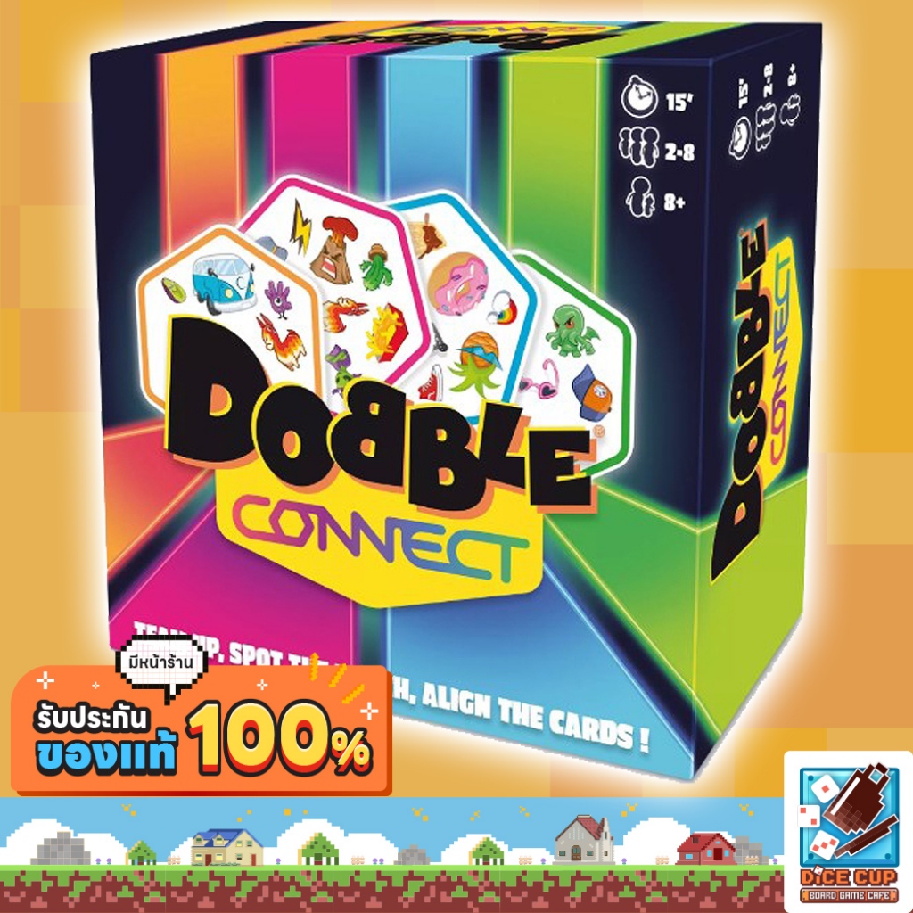 [ของแท้] Dobble Connect Board Game