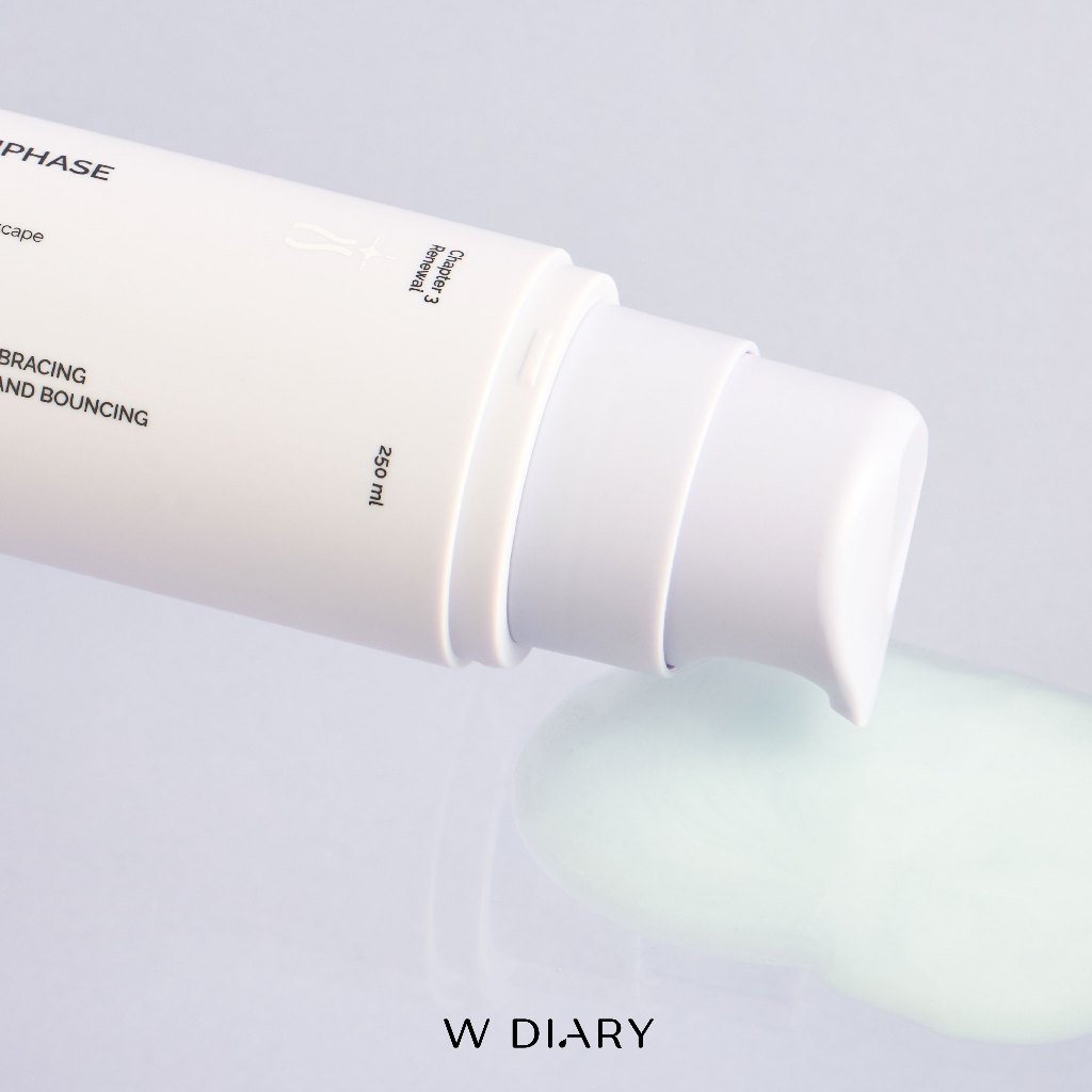 W DIARY Blue Melatinol Biphase Body Serum in Oil 250 ML เซรั่มอินออยล์ 2 ชั้น (น้ำ + น้ำมัน) บำรุงผิวกายแบบจัด รูปที่ 2