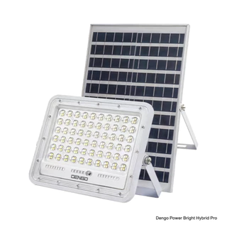 [อัพเกรดใหญ่ขึ้น!] Dengo Power Bright Hybrid Pro ไฟโซล่าเซลล์ แผงแยก สว่างนาน พร้อมรีโมทสั่งการ กันน้ำ ประกัน 1 ปี