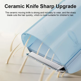 Xiaomi Mijia Hair Clipper ปัตตาเลี่ยนเด็ก เครื่องตัดผมไฟฟ้าสำหรับผู้ชาย ชาร์จไฟได้ กันน้ำ IPX7