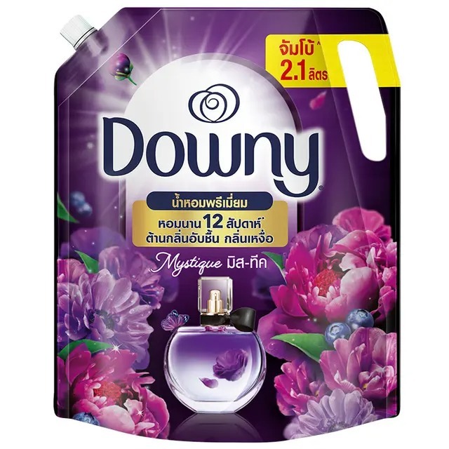 DOWNY ดาวน์นี่น้ำยาปรับผ้านุ่มสูตรเข้มข้นกลิ่นมิสทีค 2.1ลิตร ชนิดเติม [4902430836906]