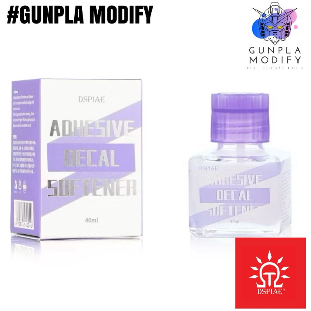 DSPIAE ETC-04 Adhesive Decal Softener น้ำยาช่วยติดและทำให้ดีคอลอ่อนตัวแบบมีกาว ขนาด 40 ml
