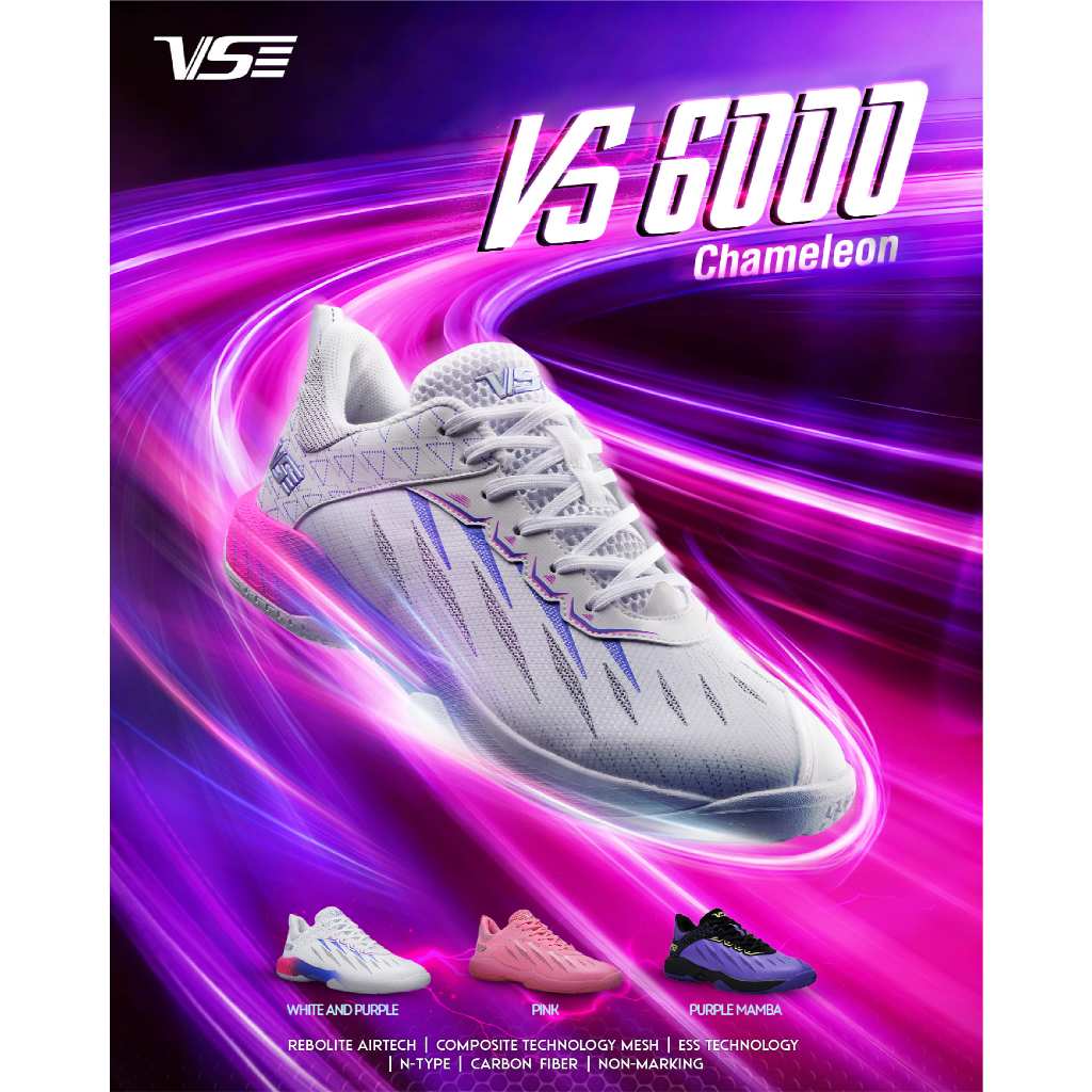 VS รองเท้ากีฬาแบดมินตัน รุ่น VS6000 Chameleon