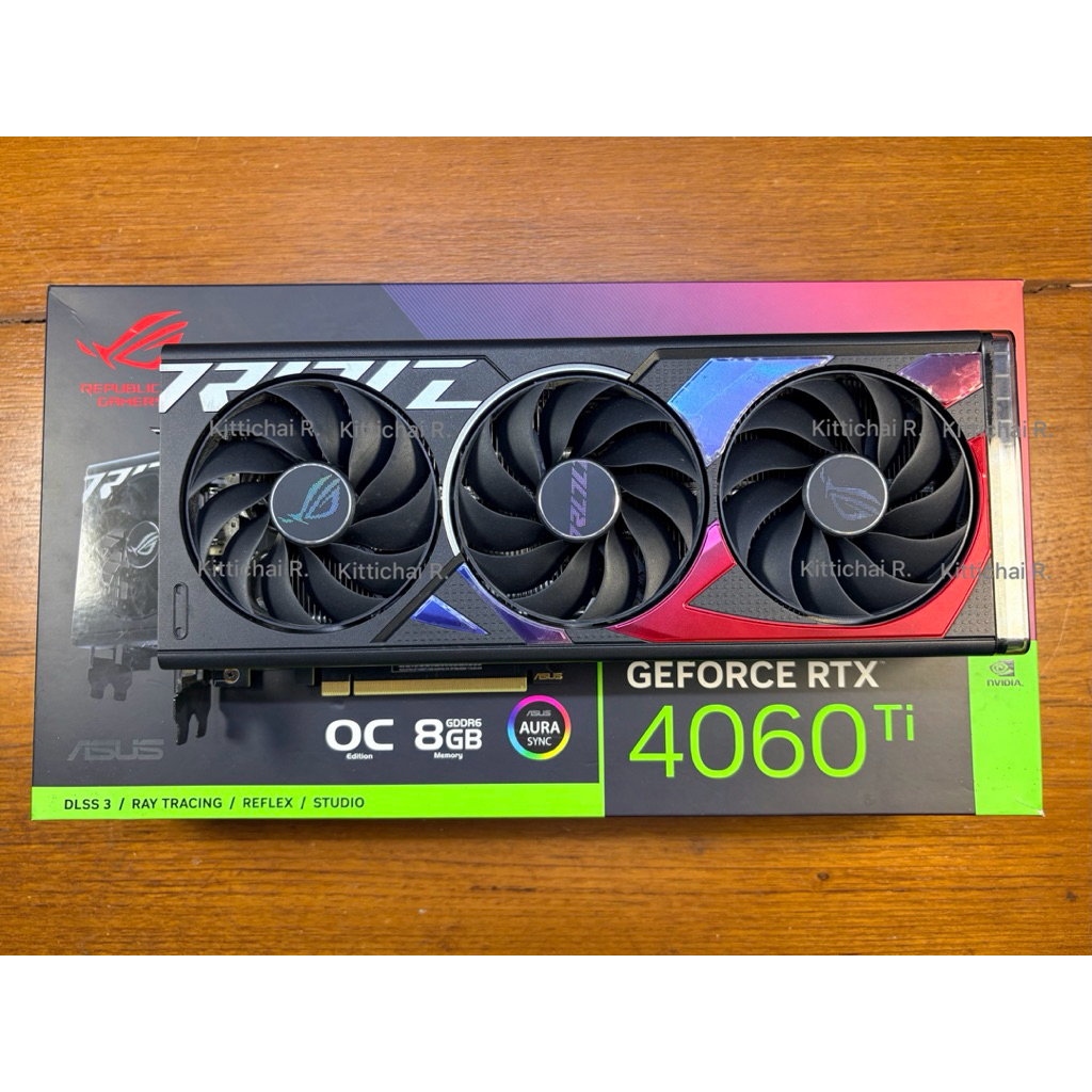 Asus RTX 4060 Ti ROG 8GB มือสอง