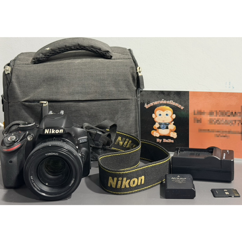 nikon D3200 พร้อมเลนส์