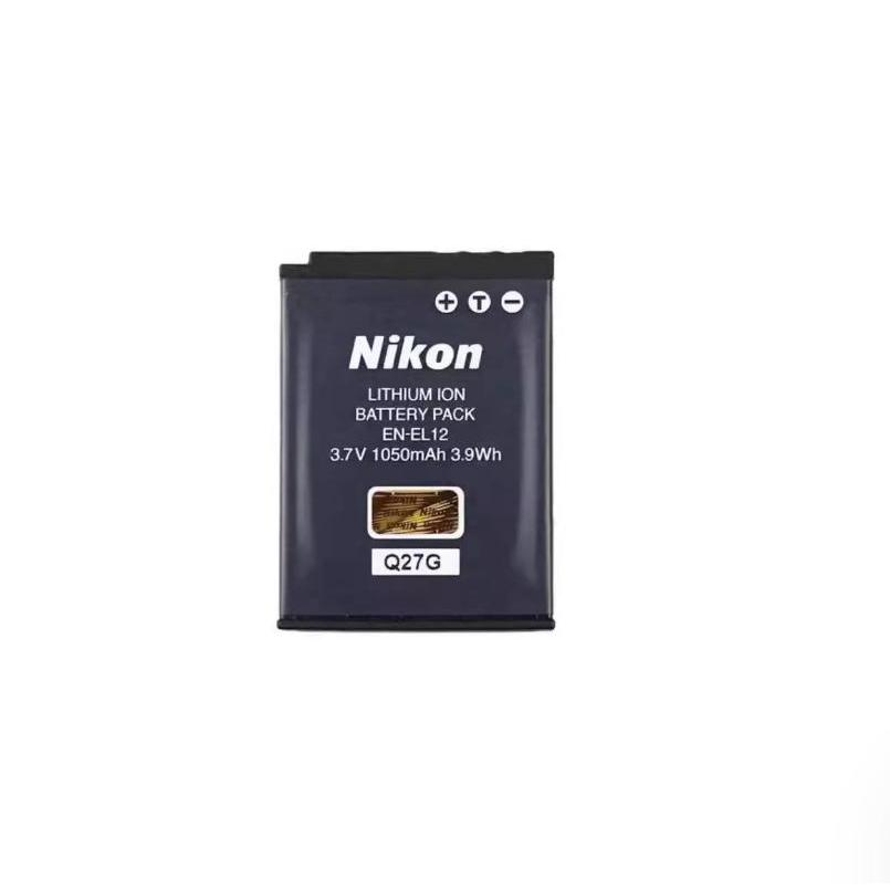 รุ่น EN-EL12    ความจุ 1050mAh    รุ่นกล้องที่ใช้ได้:  COOLPIX A900 A1000 B600  COOLPIX AW130S / AW120s / AW100s / AW110