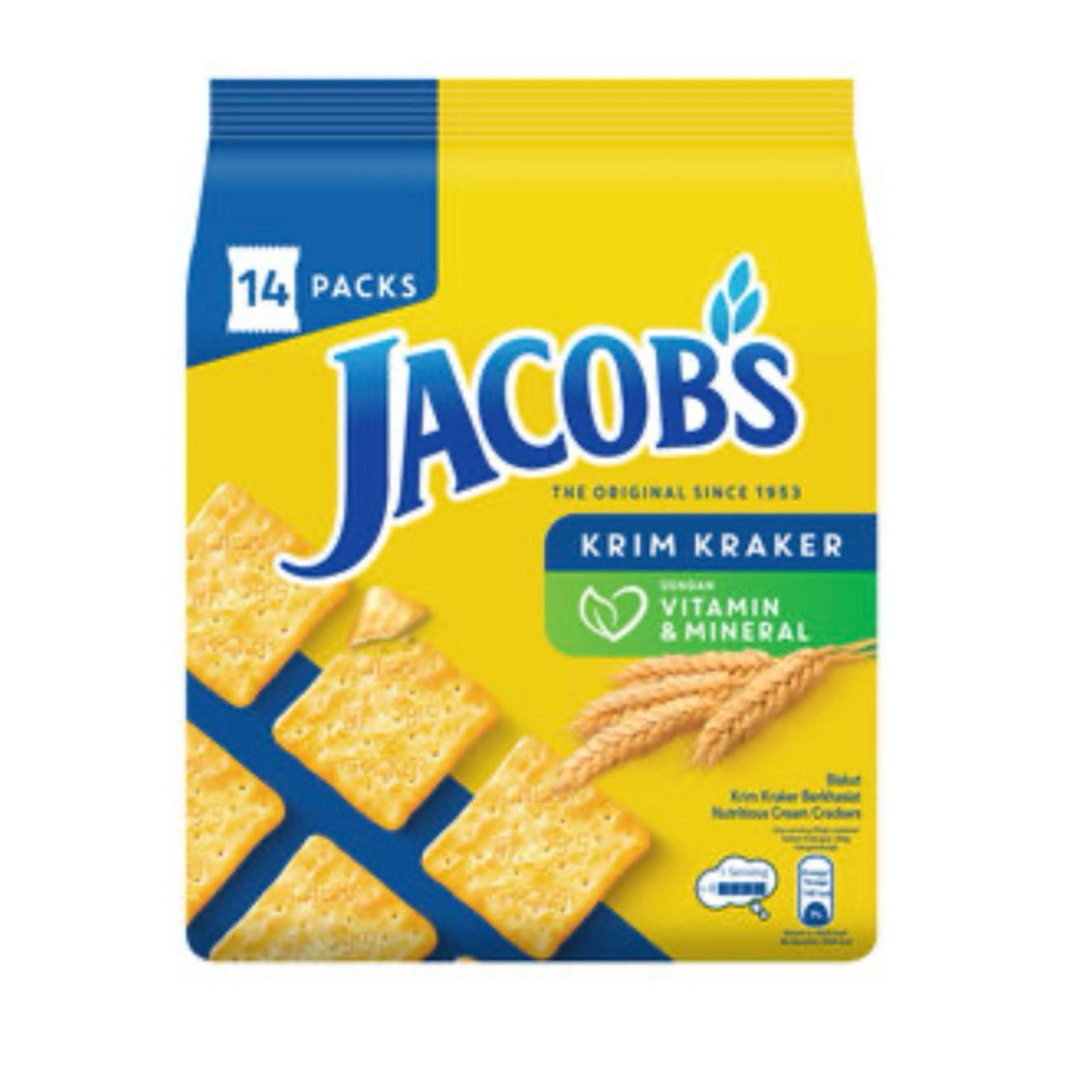 JACOB MULTIPACK CREAM CRACKER 504g