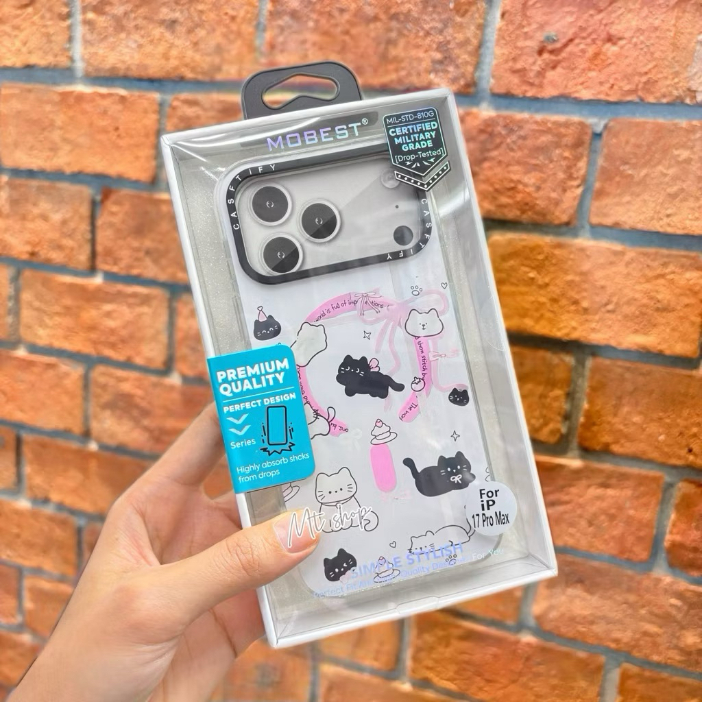 🎉Mobest Case เคสแม่เหล็ก ลายการ์ตูน Kuromi สำหรับรุ่น iphone 17pro / 17 pro max