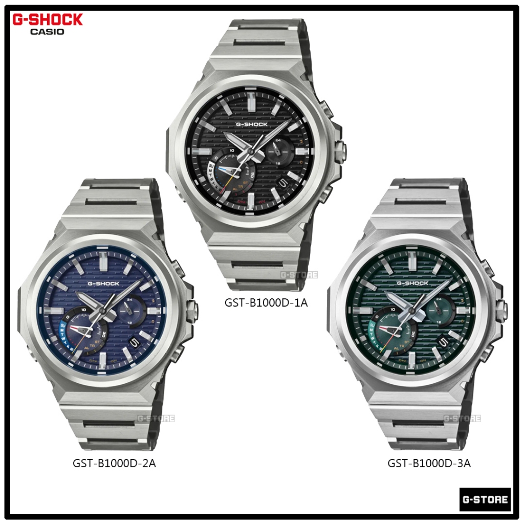 G-SHOCK G-STEELรุ่น GST-B1000D-1A | GST-B1000D-2A | GST-B1000D-3A ของแท้ประกันศูนย์ 1 ปี GST-B1000D