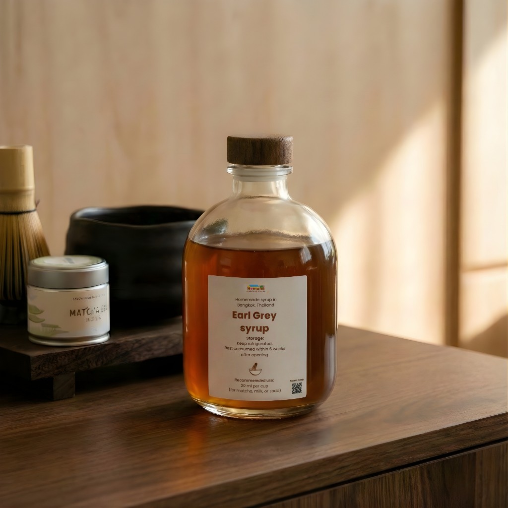 Homemi Earl Grey Syrup ไซรัปเอิร์ลเกรย์โฮมมิ