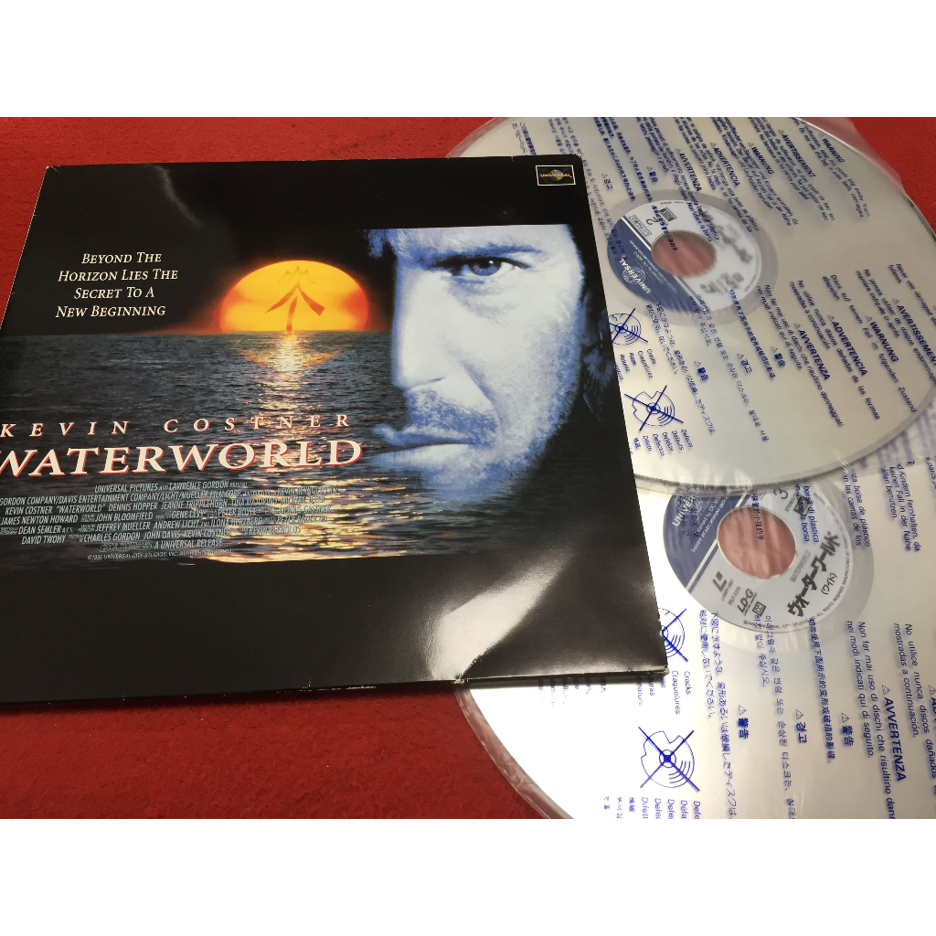 Waterworld ขนาด 12 นิ้ว 2LaserDisc B59