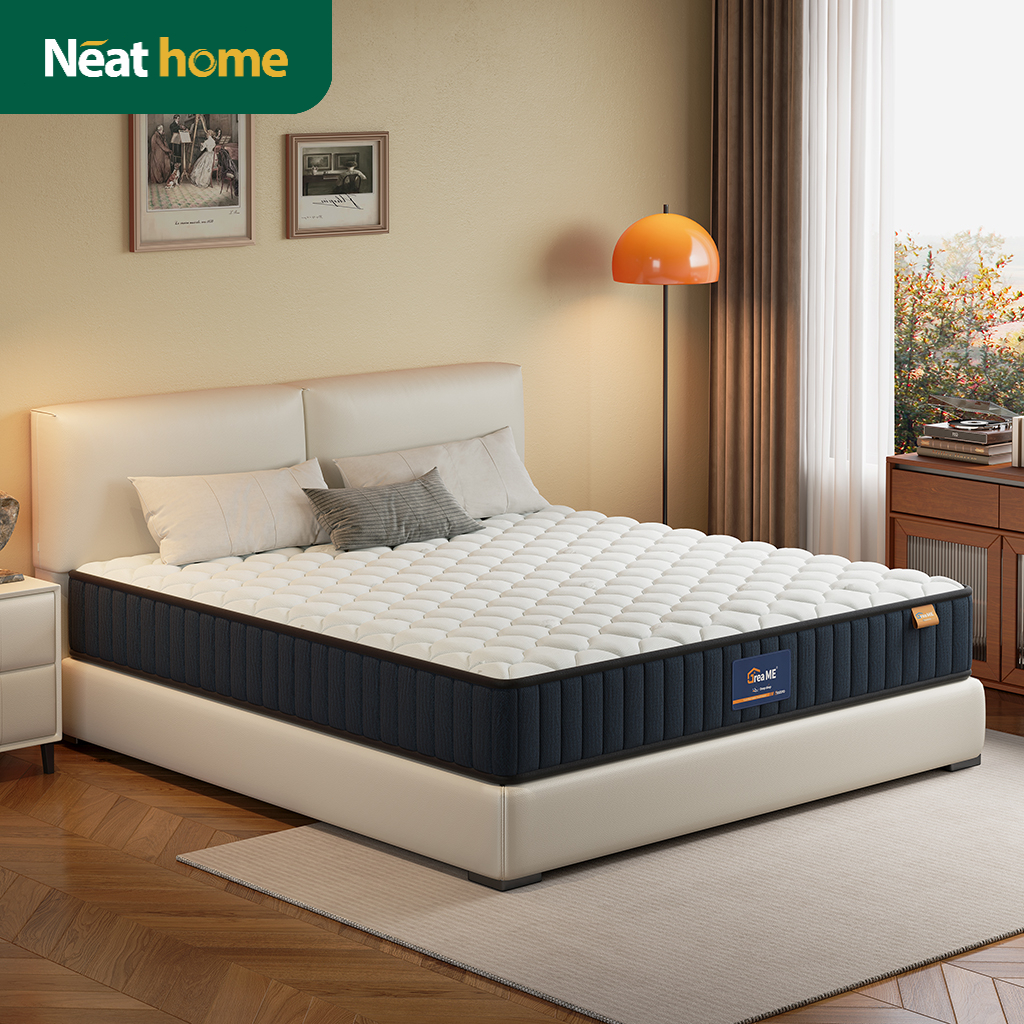 ตกแต่งบ้าน  NEAT ที่นอนพ็อกเก็ตสปริง  หนา8นิ้ว  ประกัน10ปี ลดอาการปวดหลังได้อย่างตรงจุด ที่นอนยางพาราแท้ 100% ราคาพิเศษ