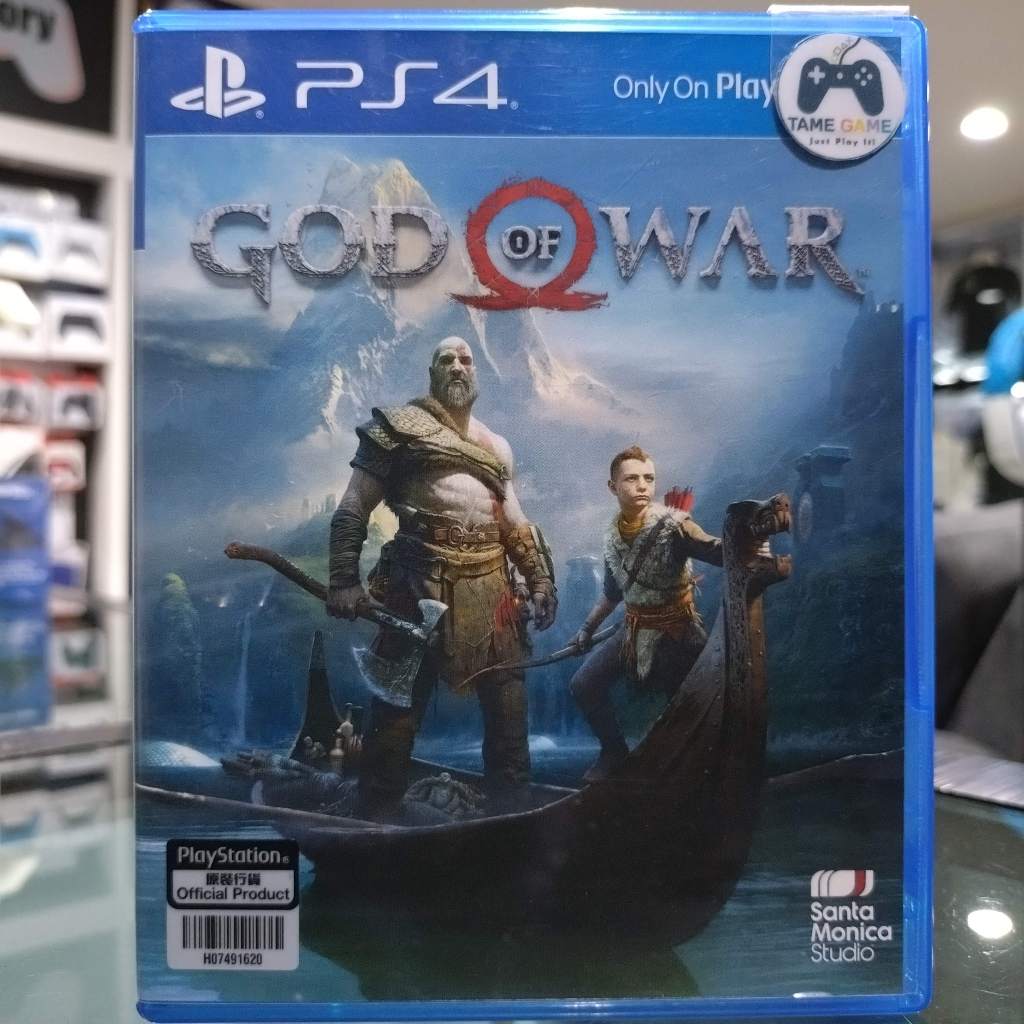 (ภาษาอังกฤษ) มือ2 God of War PS4 มือสอง (เล่นกับ PS5 ได้ God of War 4 God of war4 God of War 2018)