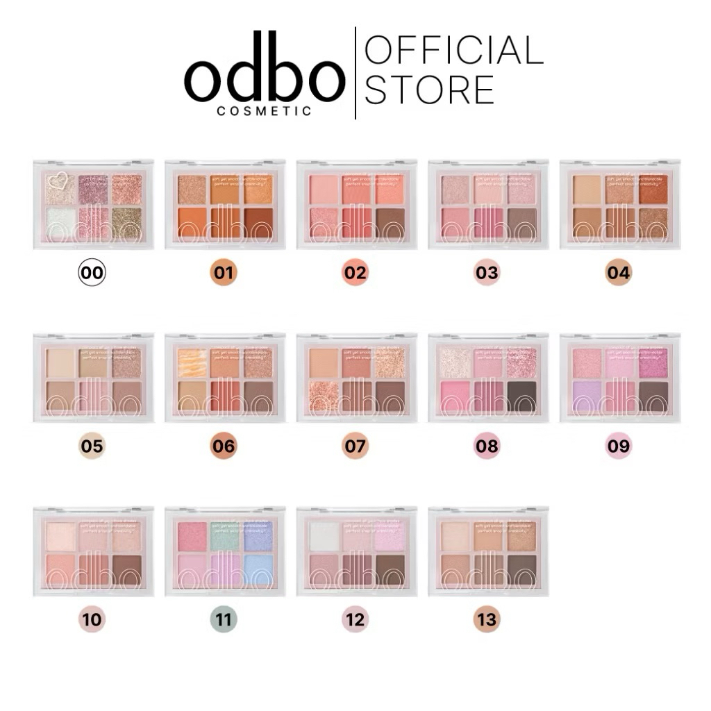 ODBO SIGNATURE EYESHADOW PALETTE - OD276