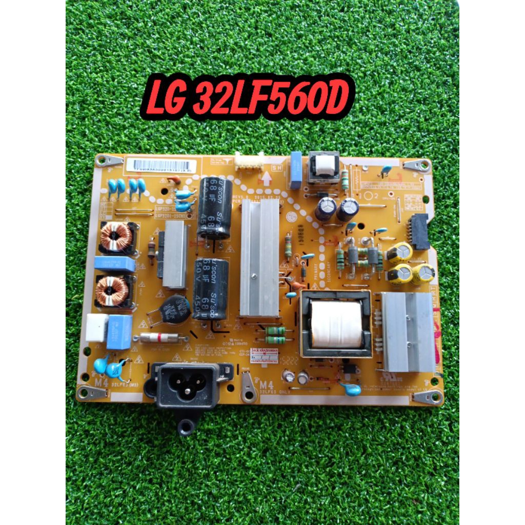 บอร์ดเพาเวอร์ซัพพลายทีวี LG 32 นิ้วรุ่น 32LF560Dแท้ถอด