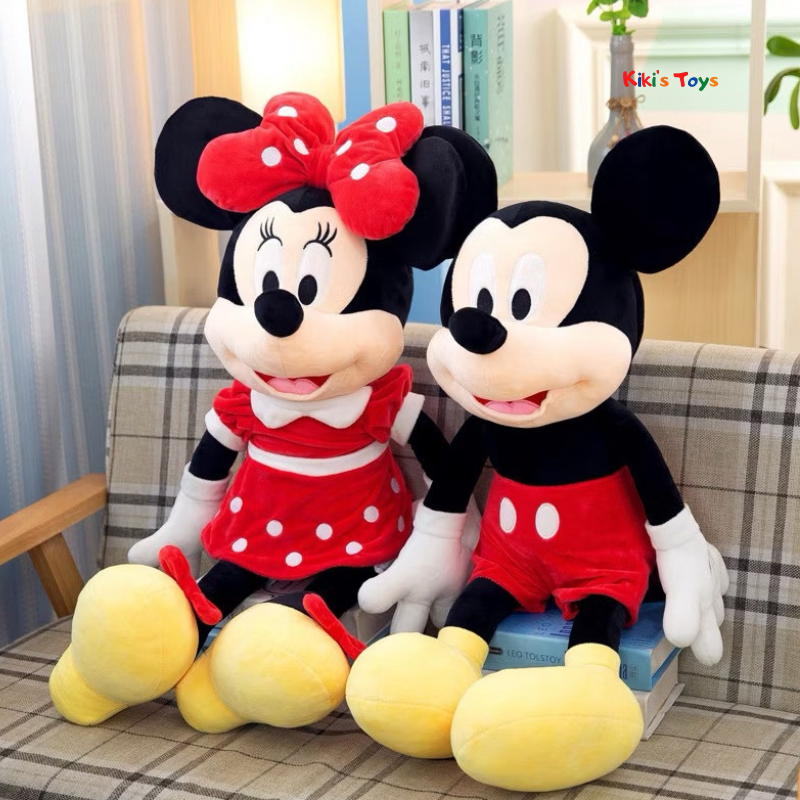 [พร้อมส่ง]ตุ๊กตามิกกี้เม้าส์ ตุ๊กตามินนี่เม้าส์ คุณภาพดีมาก มีหลายขนาด - รูปที่ 3