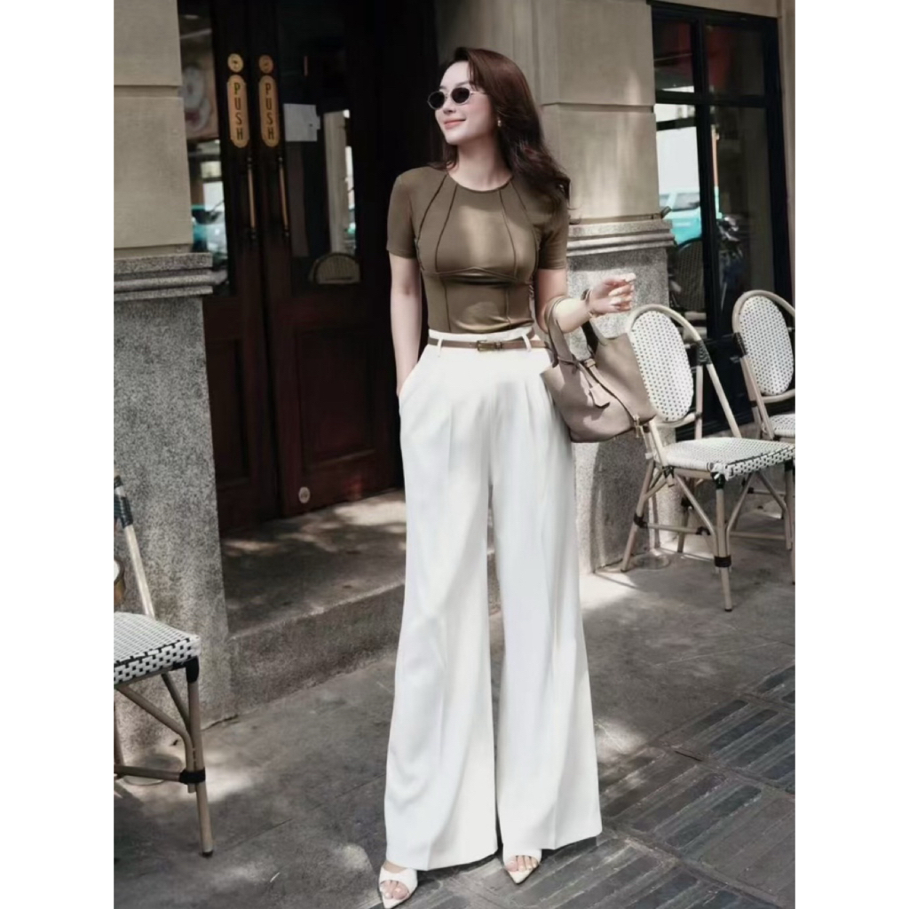 Set  เสื้อมาพร้อมกางเกงขายาว (pisamai)