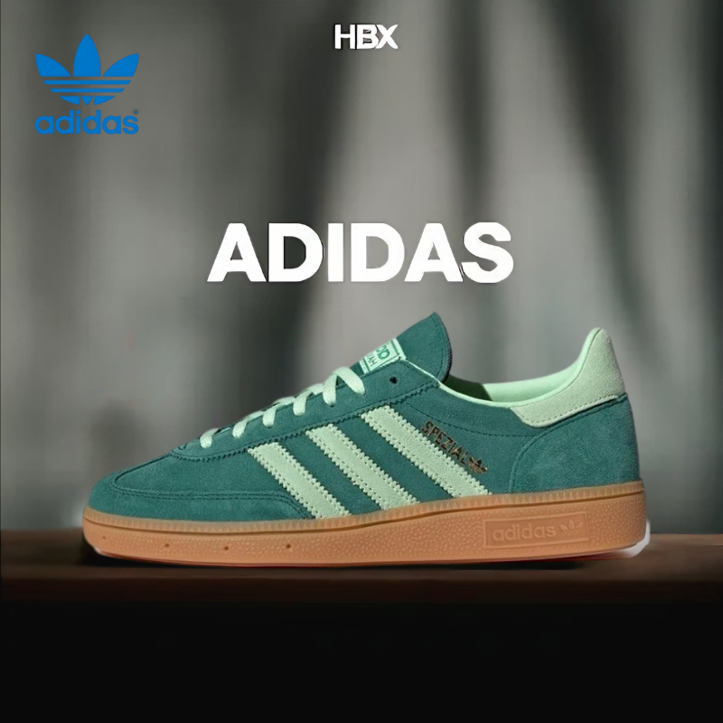 👍ของแท้ 100%  adidas originals HANDBALL SPEZIAL Green Low Sneakers IE5896